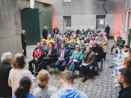 Ausstellung Anne-Frank-Gesamtschule im Hafthaus Moers 0525